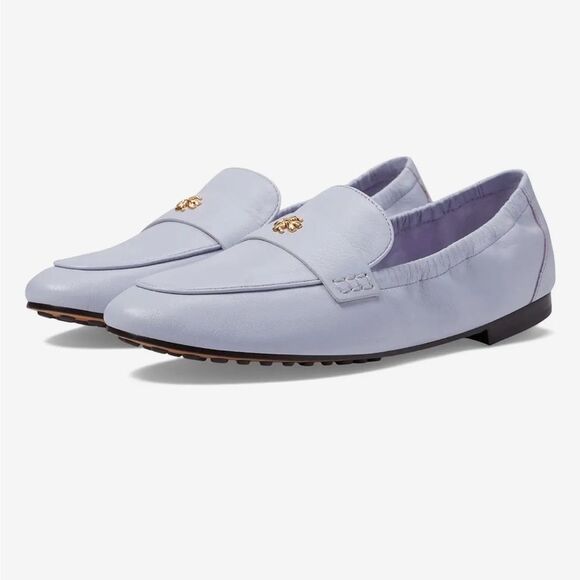 Tory Burch Shoes - Tory Burch Ballet Leather Loafer in Lavender, New, Size 8